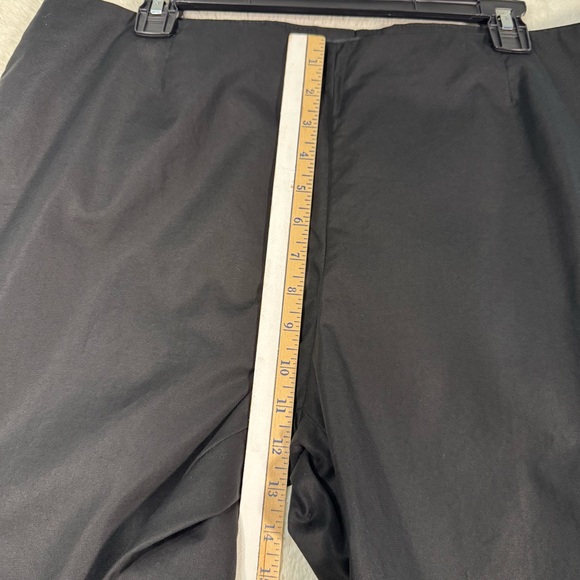 Lafayette 148 Cropped Bleecker Pants Women’s 16 Black Career Office Minimalist - Picture 9 of 10